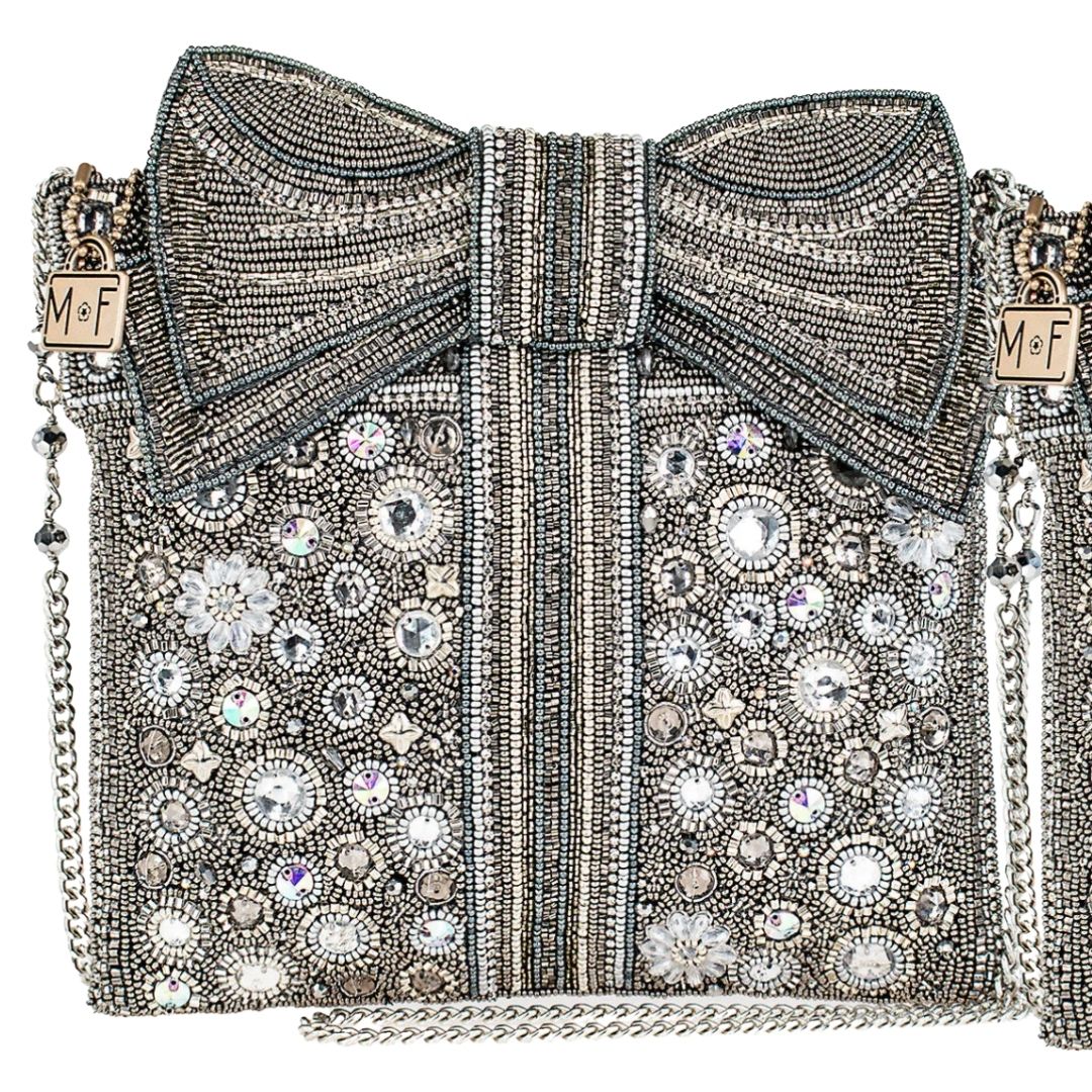 Mary Frances Be Present Holiday Gift Evening Bag Mary Frances Christmas Gift Purse