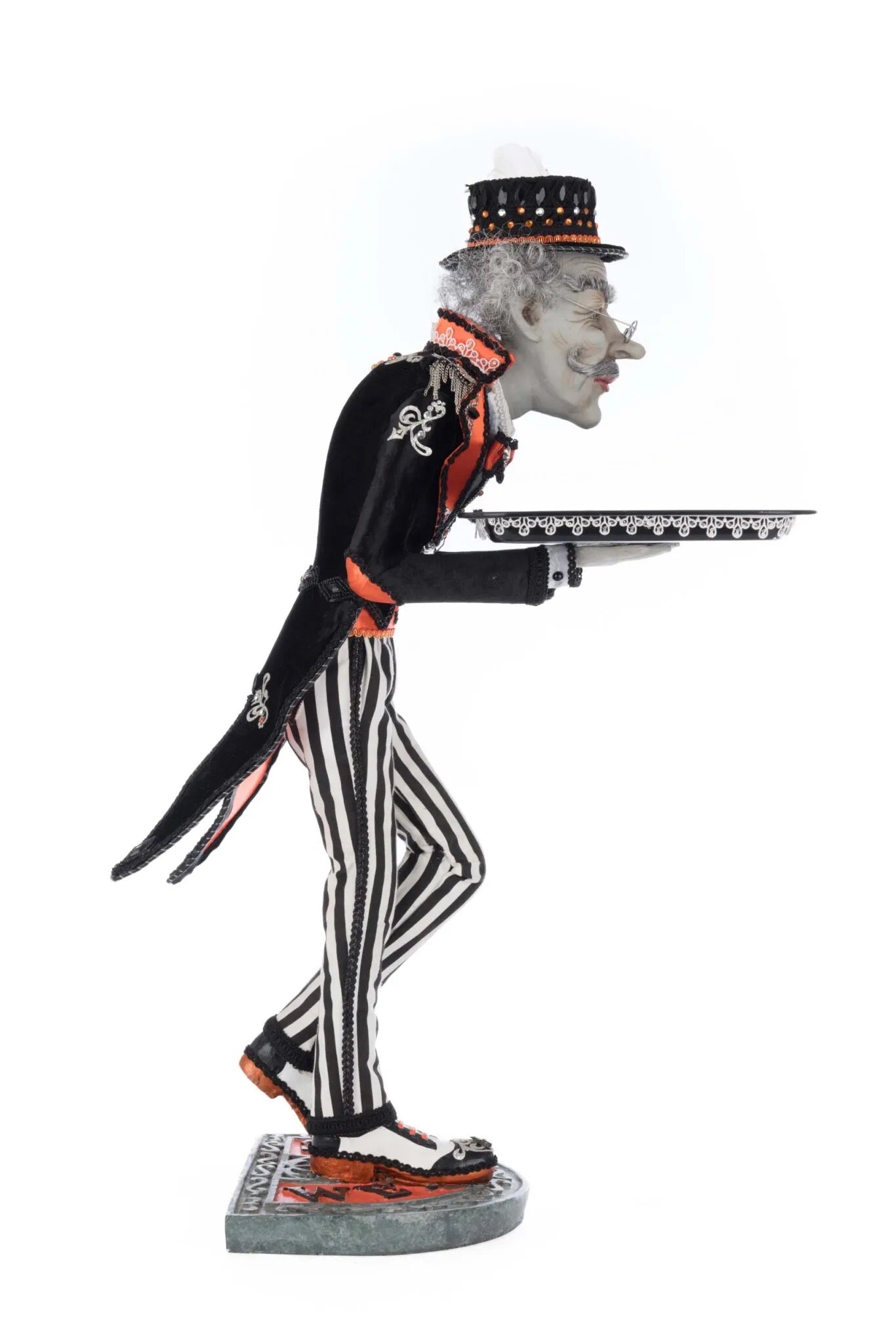 Katherine's Collection Bartholomew the Butler Server Katherine's Collection Halloween Butler Server