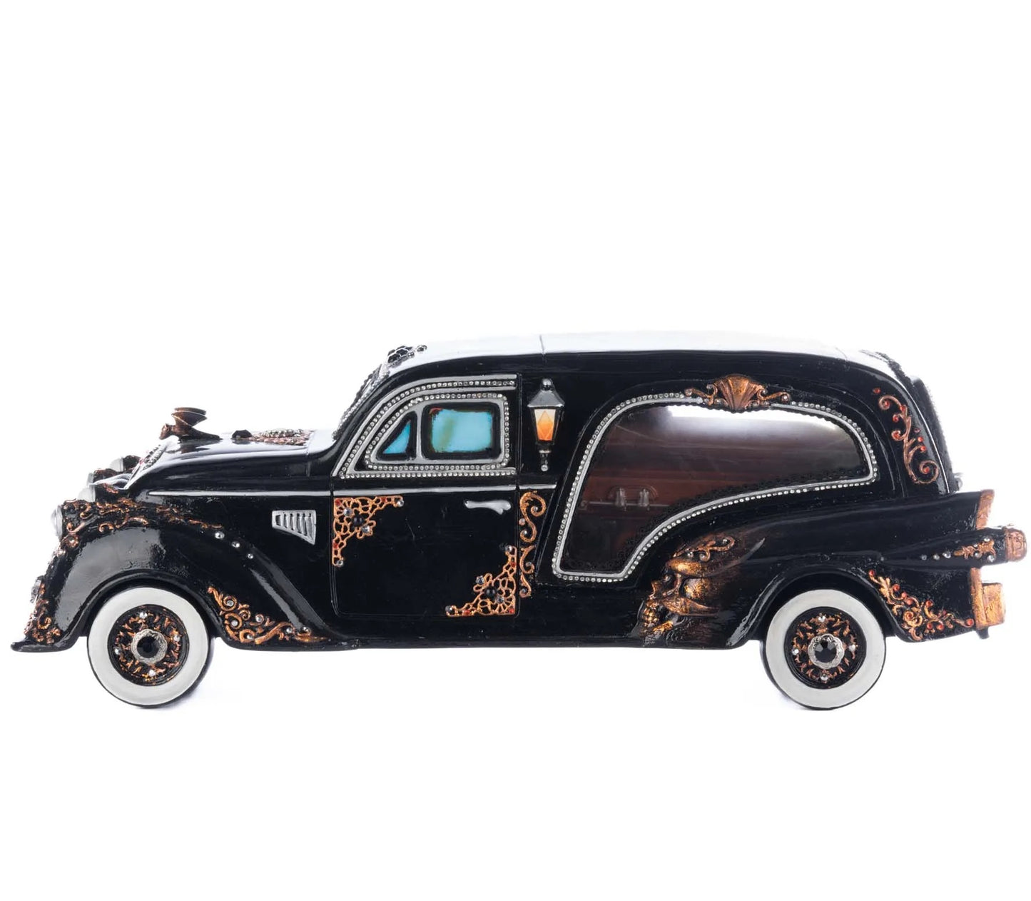 Katherine's Collection The Macabre’s Cursed Hearse Katherine's Collection Halloween Hearse Decoration