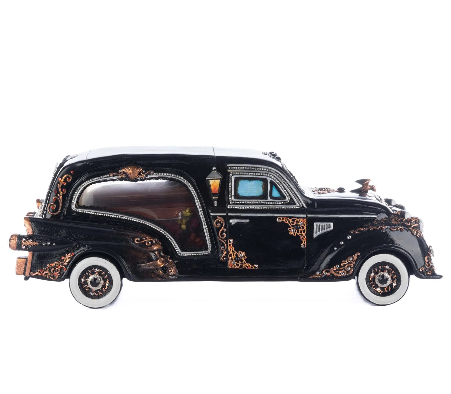 Katherine's Collection The Macabre’s Cursed Hearse Katherine's Collection Halloween Hearse Decoration