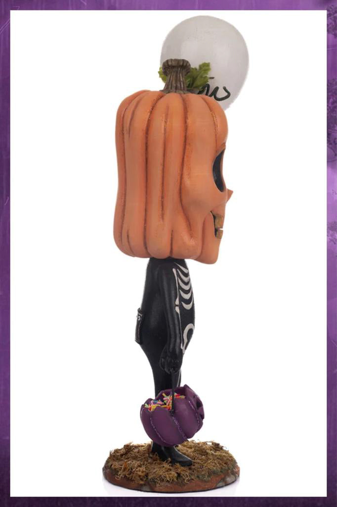 Katherine's Collection Halloween Decor Buddy Bones Trick or Treater Figure
