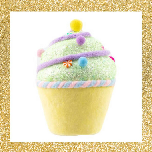 6" December Diamonds Cupcake Ornament