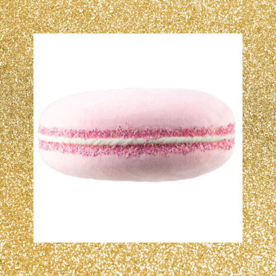 14" December Diamonds Pink Macaron Ornament