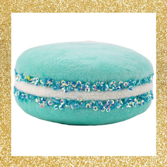 4" December Diamonds Blue Macaron Ornament
