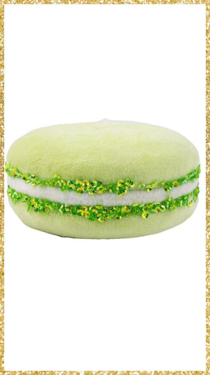 4" December Diamonds Green Macaron Ornament