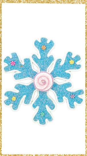 12" December Diamonds Snowflake Ornament
