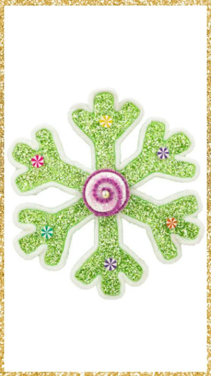 10" December Diamonds Snowflake Ornament