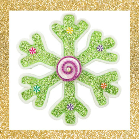 10" December Diamonds Snowflake Ornament
