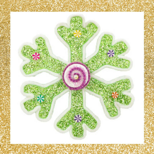 10" December Diamonds Snowflake Ornament