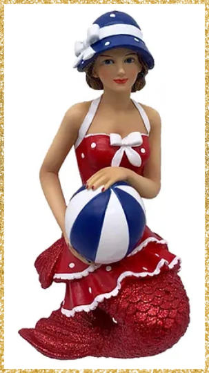 Bathing Beauty December Diamonds Mermaid Ornament