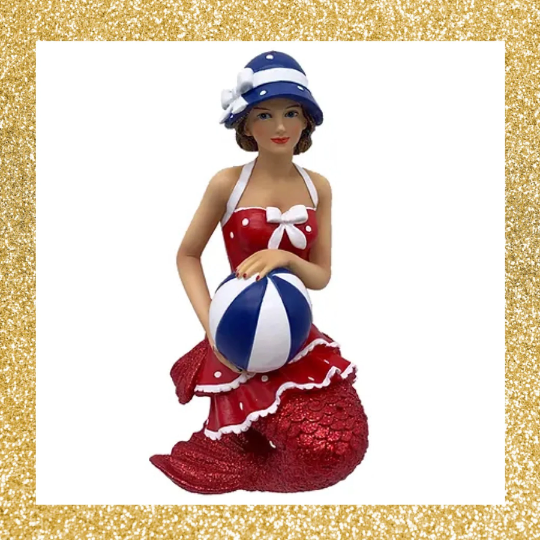 Bathing Beauty December Diamonds Mermaid Ornament