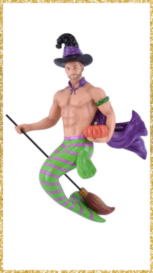 Halloween Renegade December Diamonds Merman Ornament