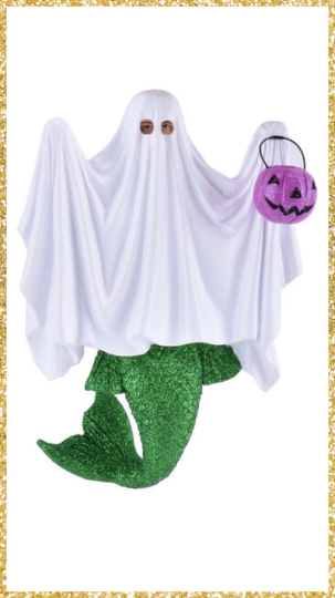 Boo December Diamonds Merman Ornament
