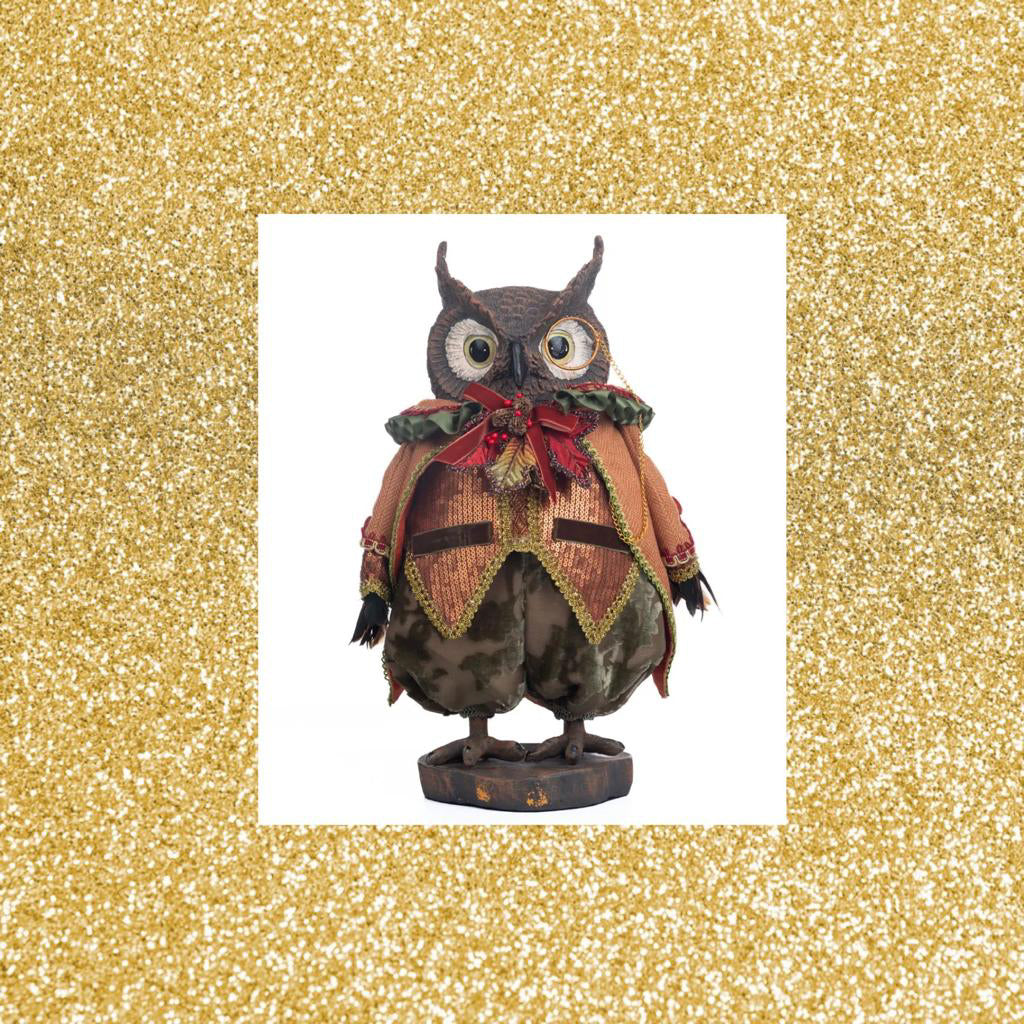 Katherine's Collection Forrest Wilder Owl Tabletop Katherine's Collection Owl
