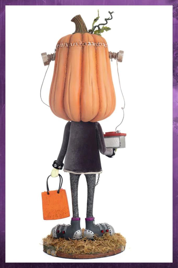 Katherine's Collection Halloween Decor Frank Stein Trick or Treater Figure