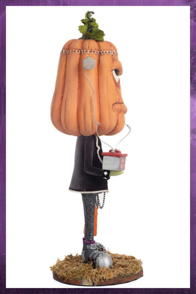 Katherine's Collection Halloween Decor Frank Stein Trick or Treater Figure