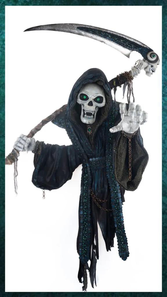 Katherine's Collection Halloween Decor Grim Reaper Soul Grabbing Wall Piece