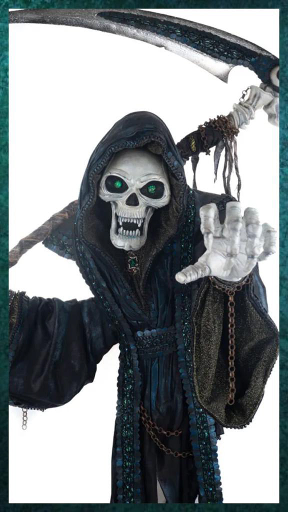 Katherine's Collection Halloween Decor Grim Reaper Soul Grabbing Wall Piece