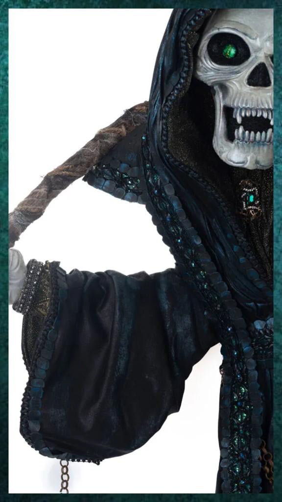Katherine's Collection Halloween Decor Grim Reaper Soul Grabbing Wall Piece