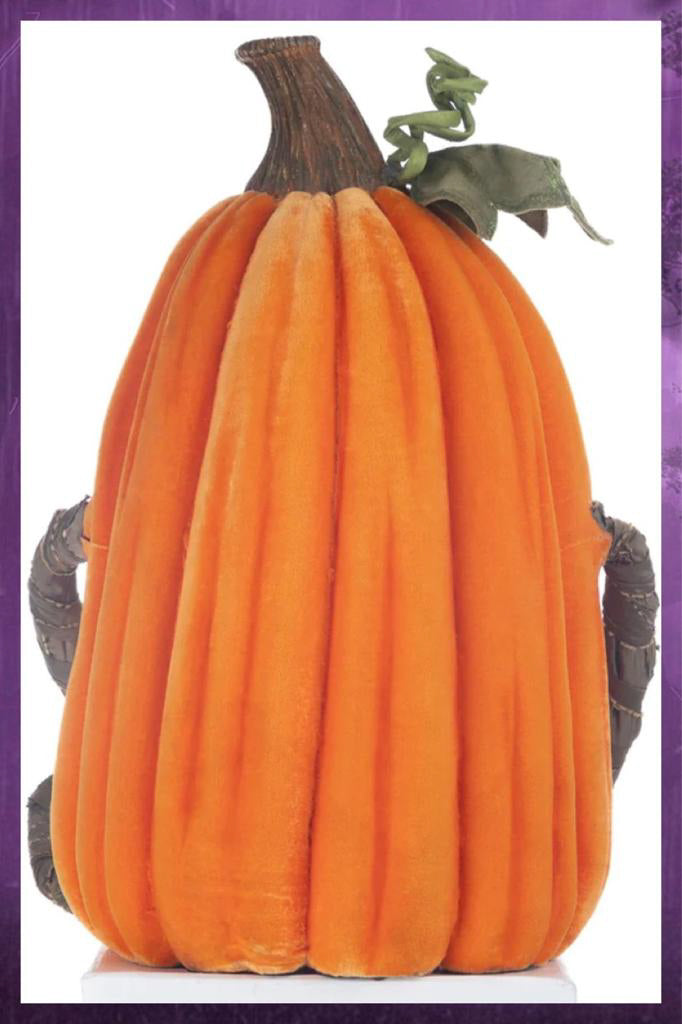 Katherine's Collection Halloween Decor Grumpy Lanky Leg Pumpkin