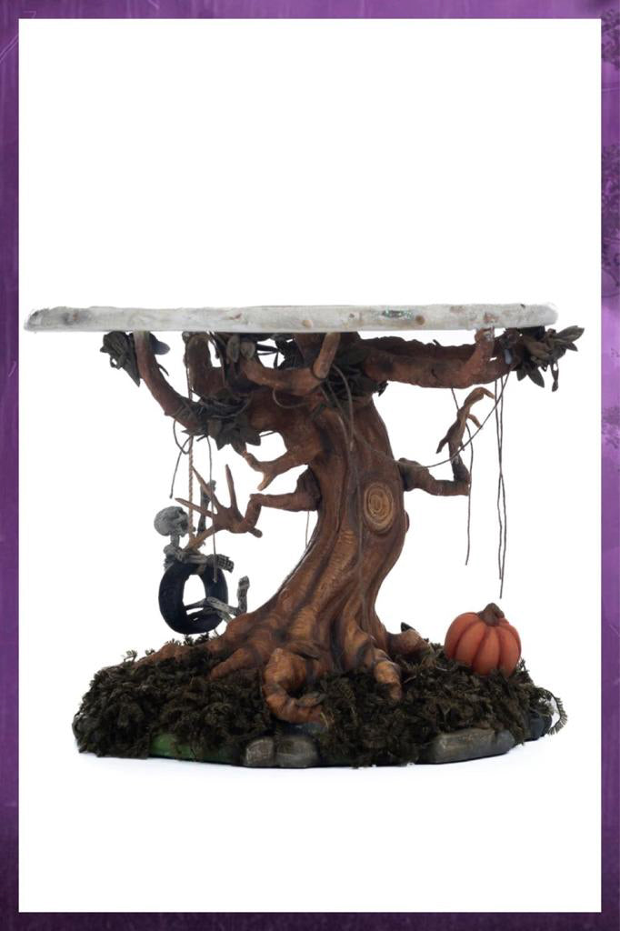 Katherine's Collection Halloween Decor Tree Cake Plate