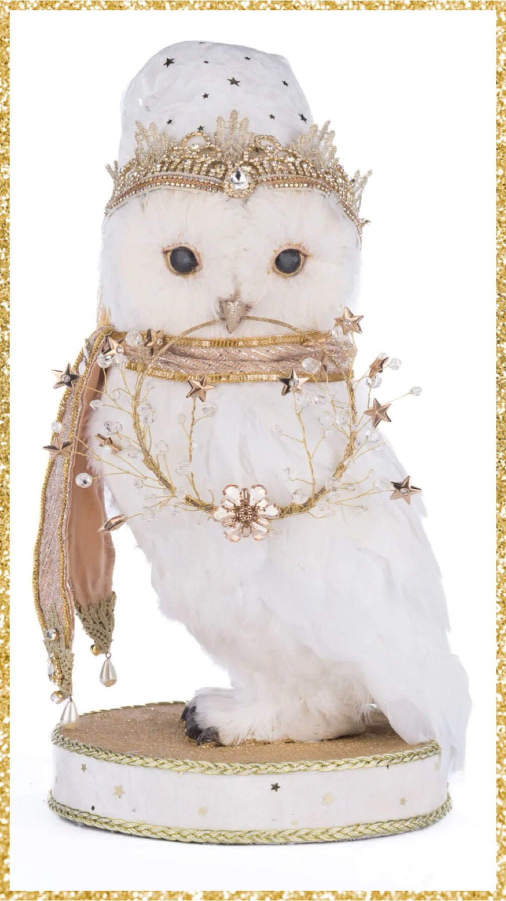Katherine's Collection Starry Nights Comet the Owl Tabletop Katherine's Collection Owl