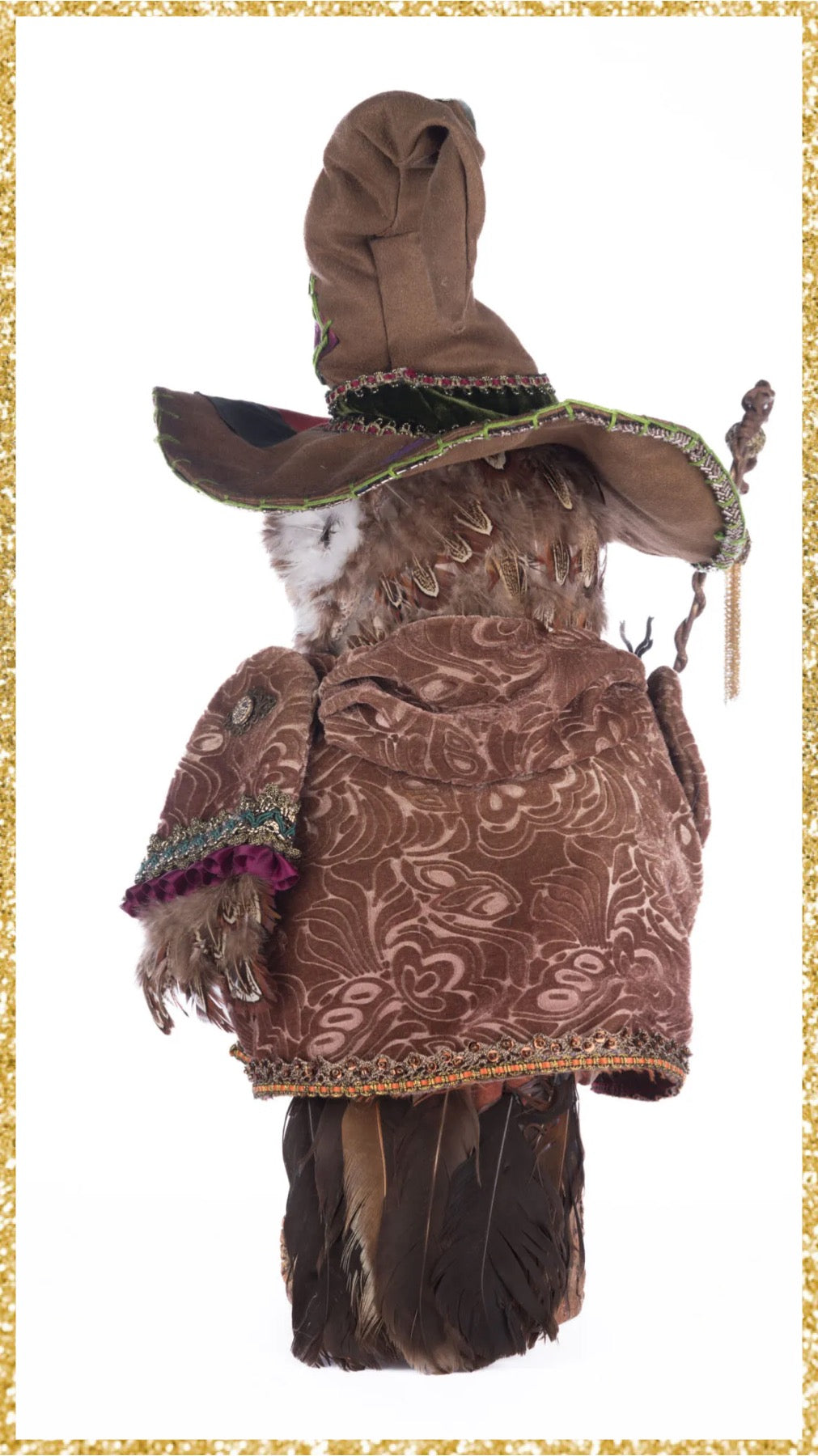 Katherine's Collection Octavius The Owl Warlock Tabletop Katherine's Collection Fall Owl