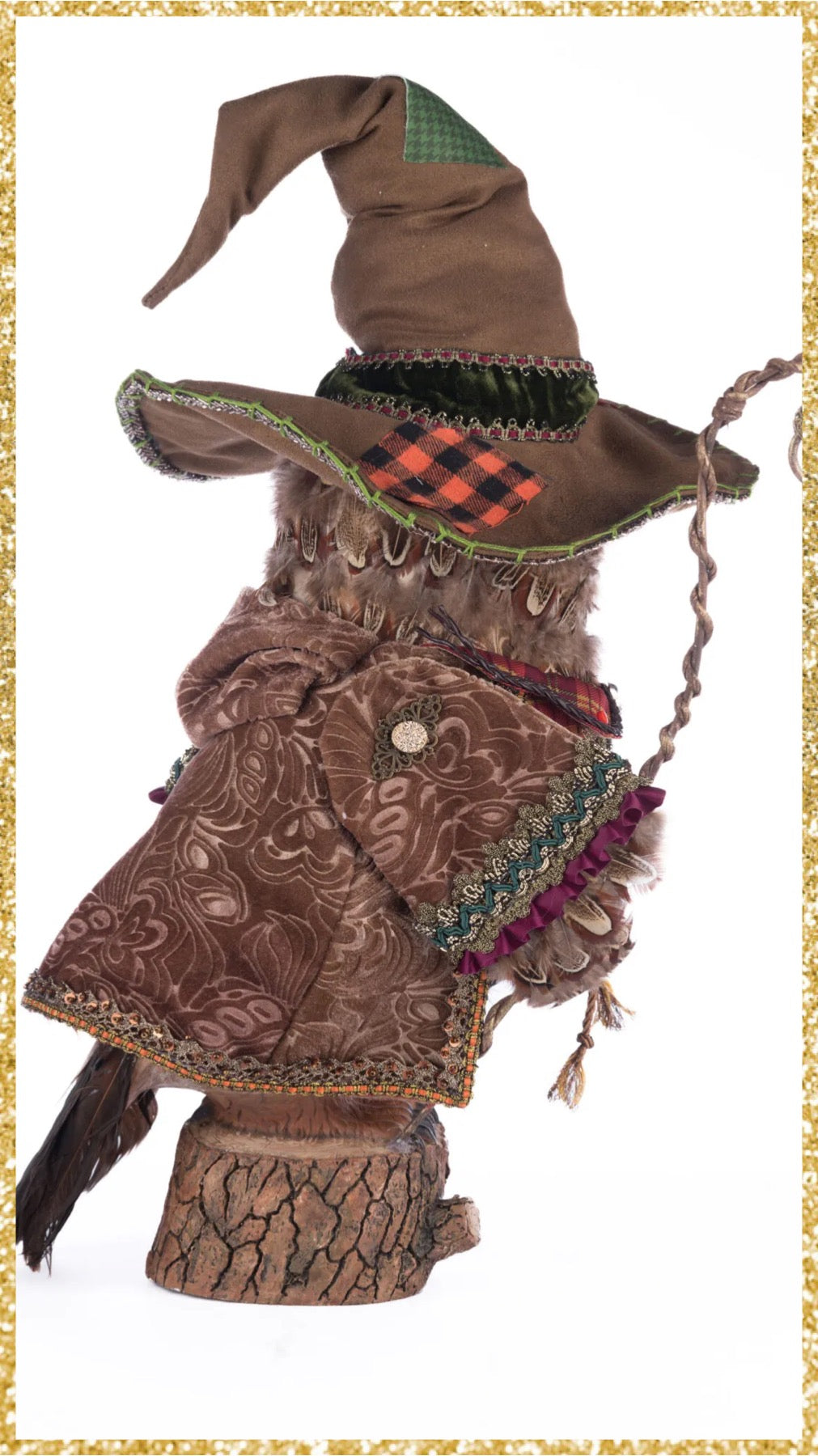 Katherine's Collection Octavius The Owl Warlock Tabletop Katherine's Collection Fall Owl
