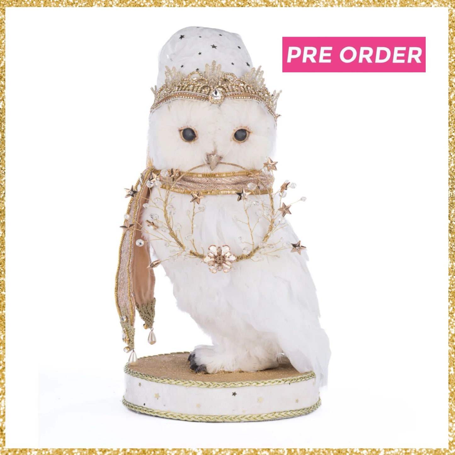 Katherine's Collection Starry Nights Comet the Owl Tabletop Katherine's Collection Owl