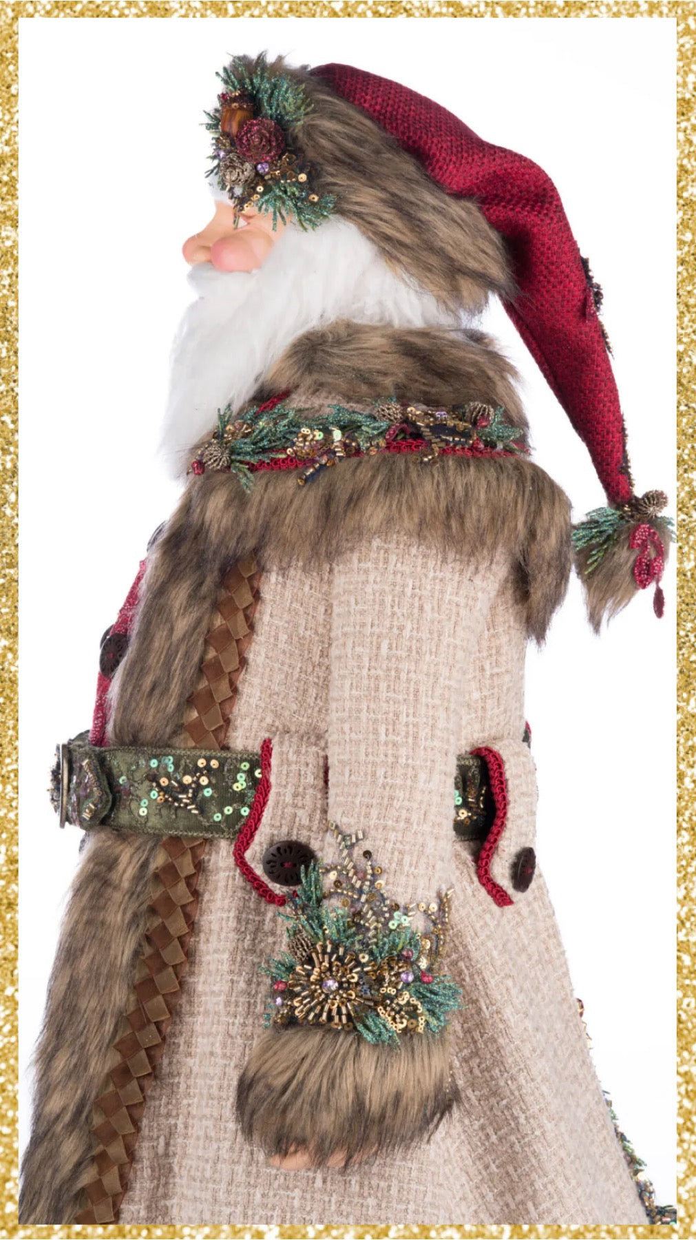 Katherine's Collection North Country Papa Nicholas North 32 inch Santa Doll Katherine's Collection Santa