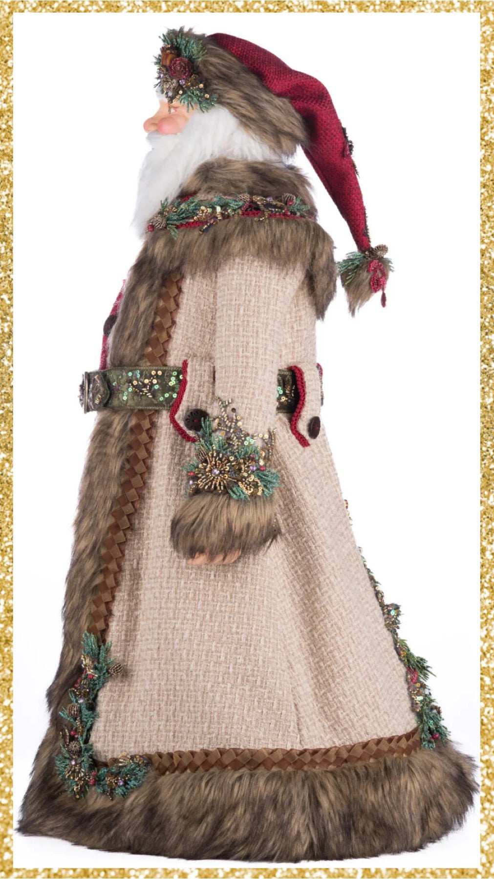 Katherine's Collection North Country Papa Nicholas North 32 inch Santa Doll Katherine's Collection Santa