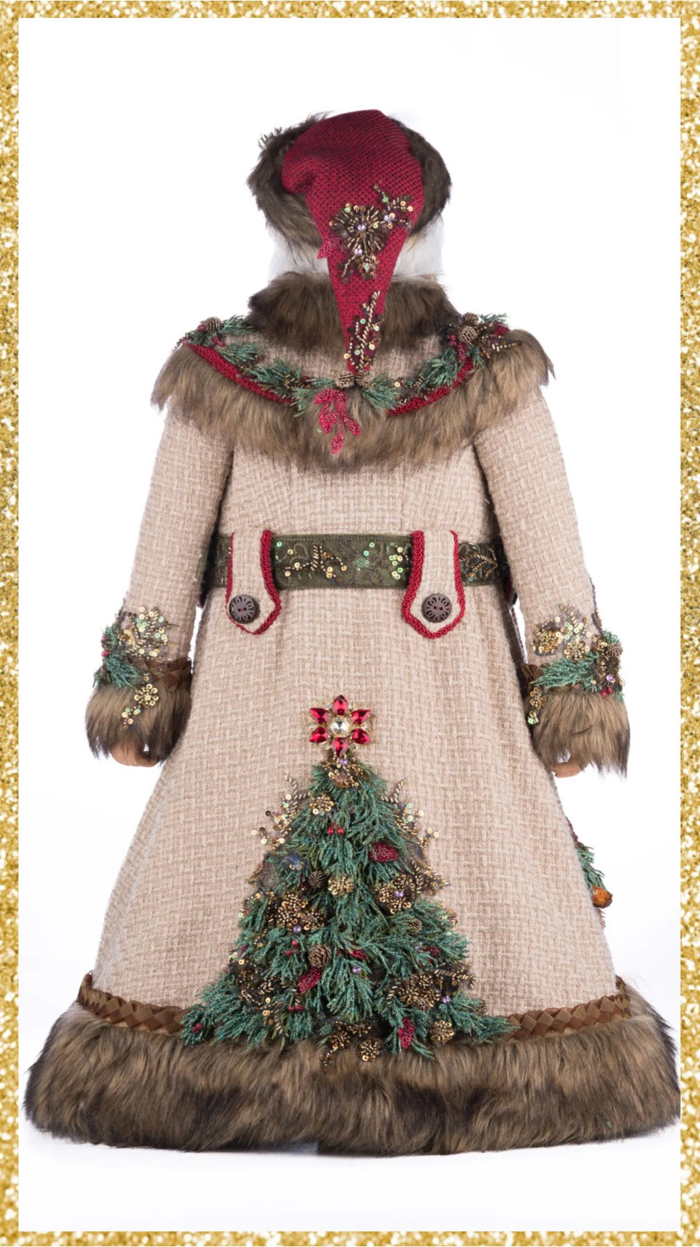 Katherine's Collection North Country Papa Nicholas North 32 inch Santa Doll Katherine's Collection Santa