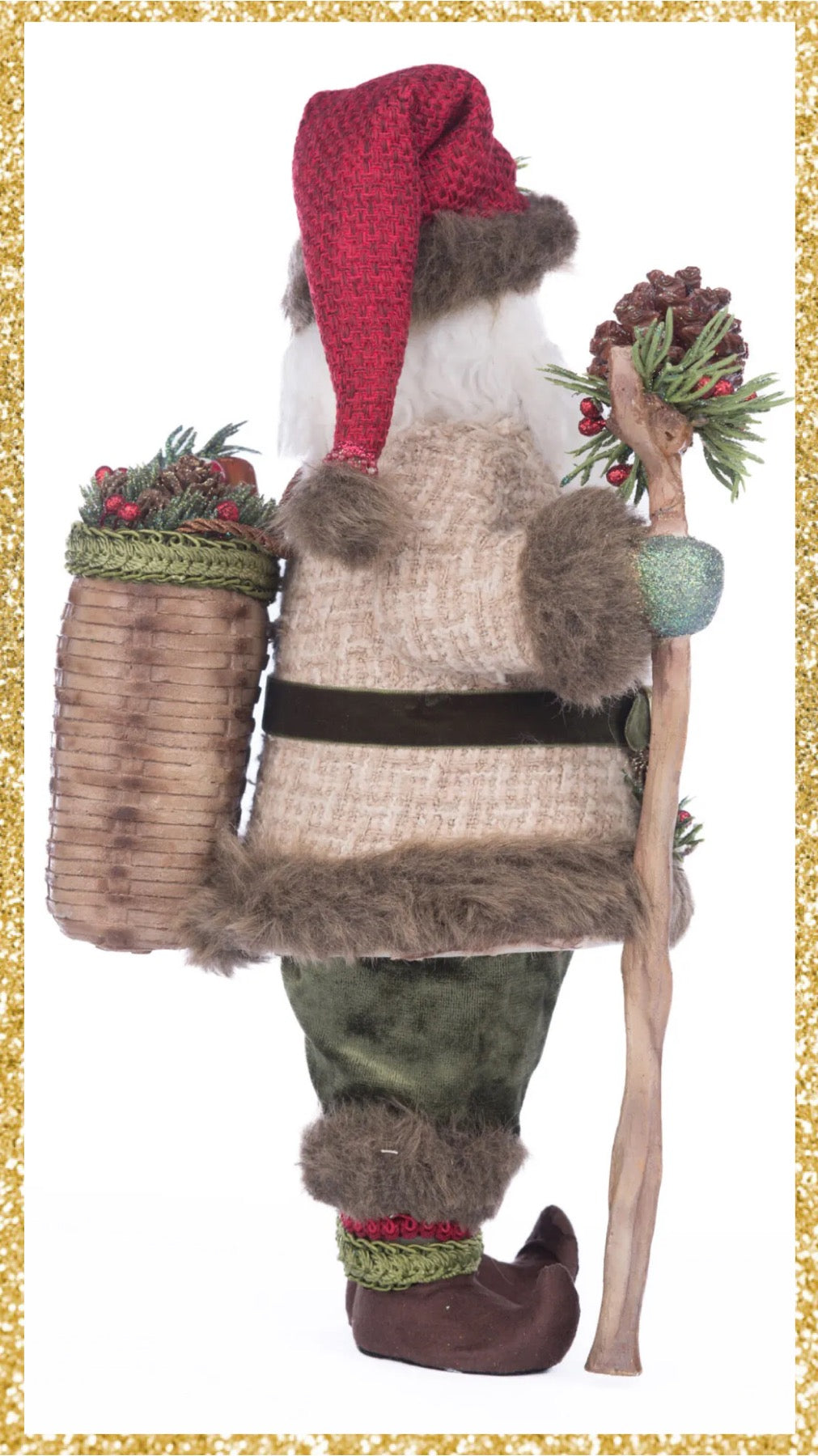 Katherine's Collection North Country Papa Nic North Santa 19 inch Katherine's Collection Christmas Santa Figure