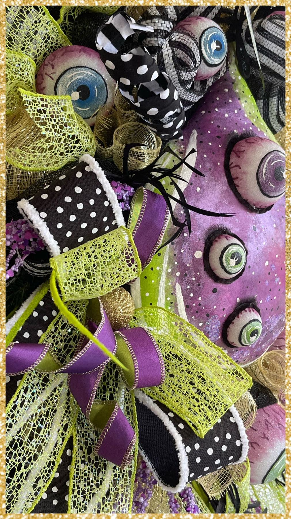 Large Halloween Potion Bottle Wreath Halloween Wreath