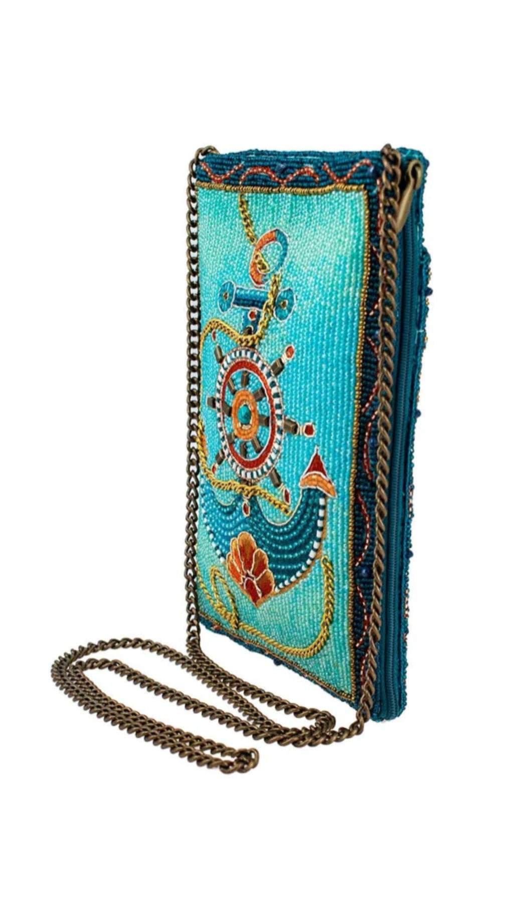 Mary Frances Anchors Away Crossbody Bag Mary Frances Beaded Bag
