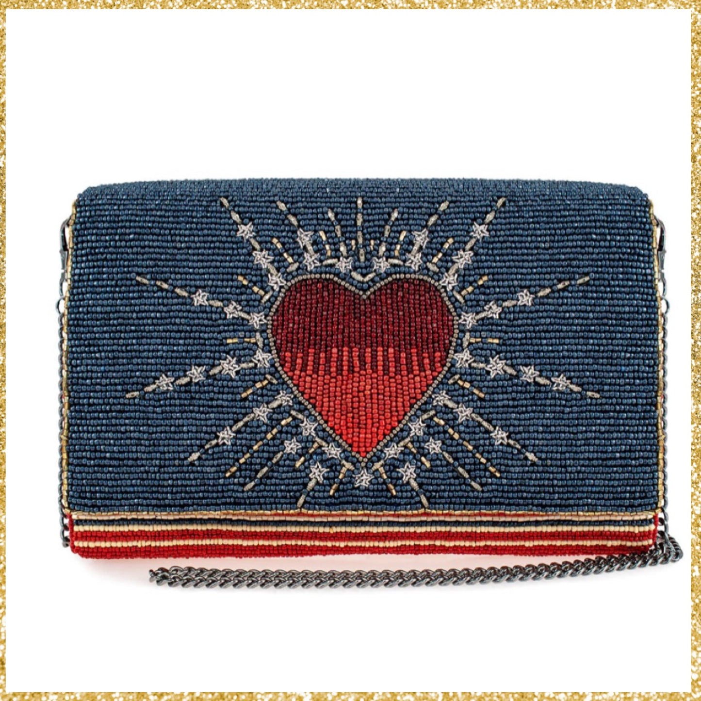 Mary Frances Spectacular Crossbody Phone Bag Mary Frances Beaded Bag
