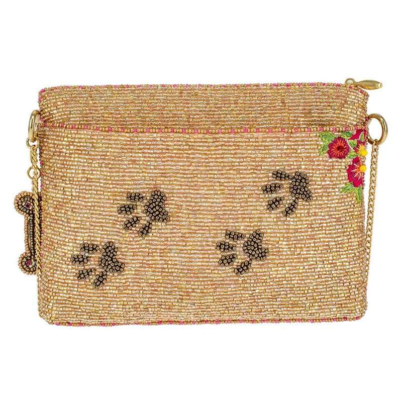 Mary Frances Doxie Mini Beaded Crossbody Handbag Mary Frances Handbag