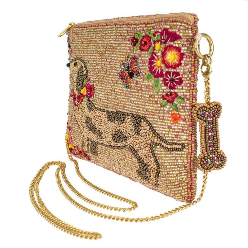 Mary Frances Doxie Mini Beaded Crossbody Handbag Mary Frances Handbag