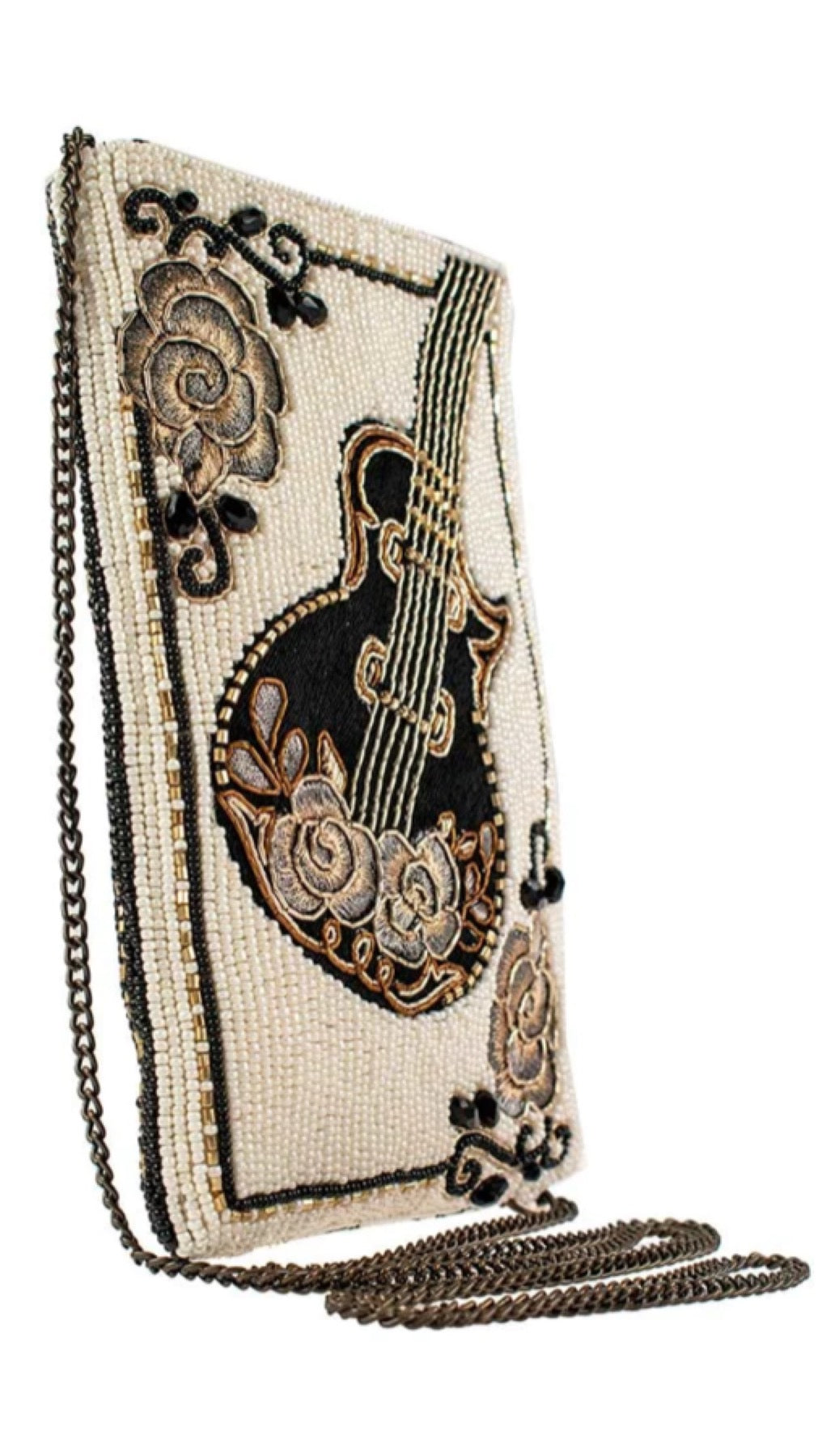 Mary Frances Guitar Player Handbag Mary Frances Beaded Bag