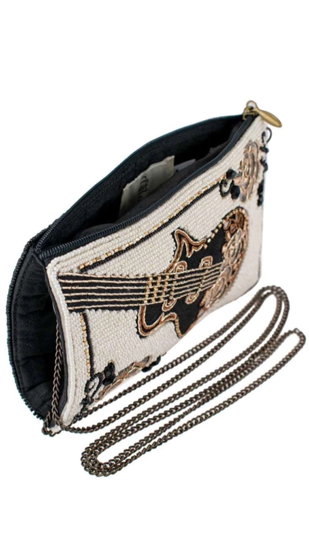 Mary Frances Guitar Player Handbag Mary Frances Beaded Bag