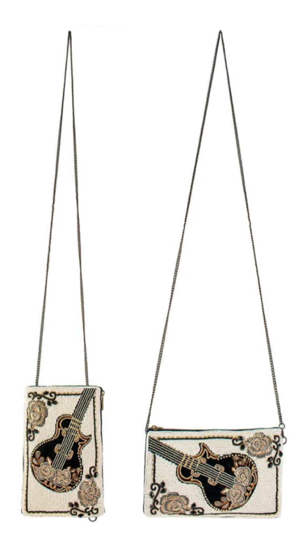 Mary Frances Guitar Player Handbag Mary Frances Beaded Bag