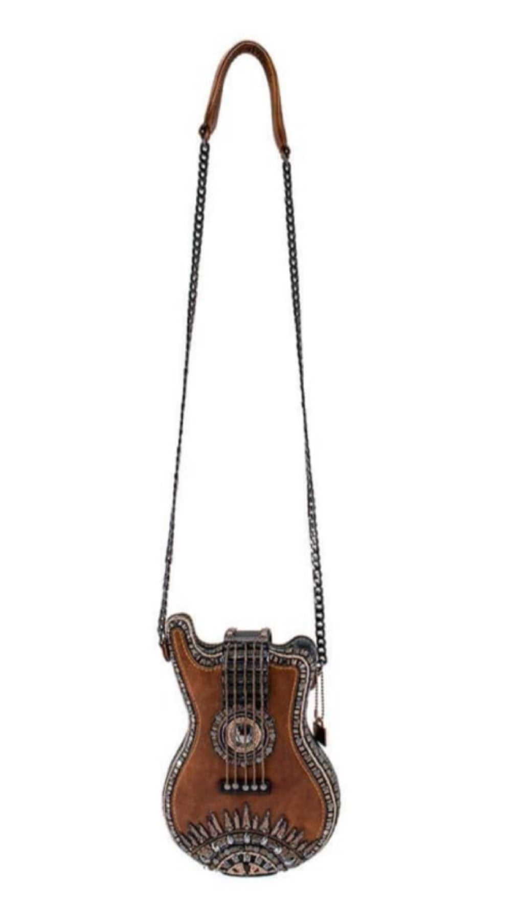 Mary Frances Open Mic Guitar Handbag Mary Frances Beaded Bag