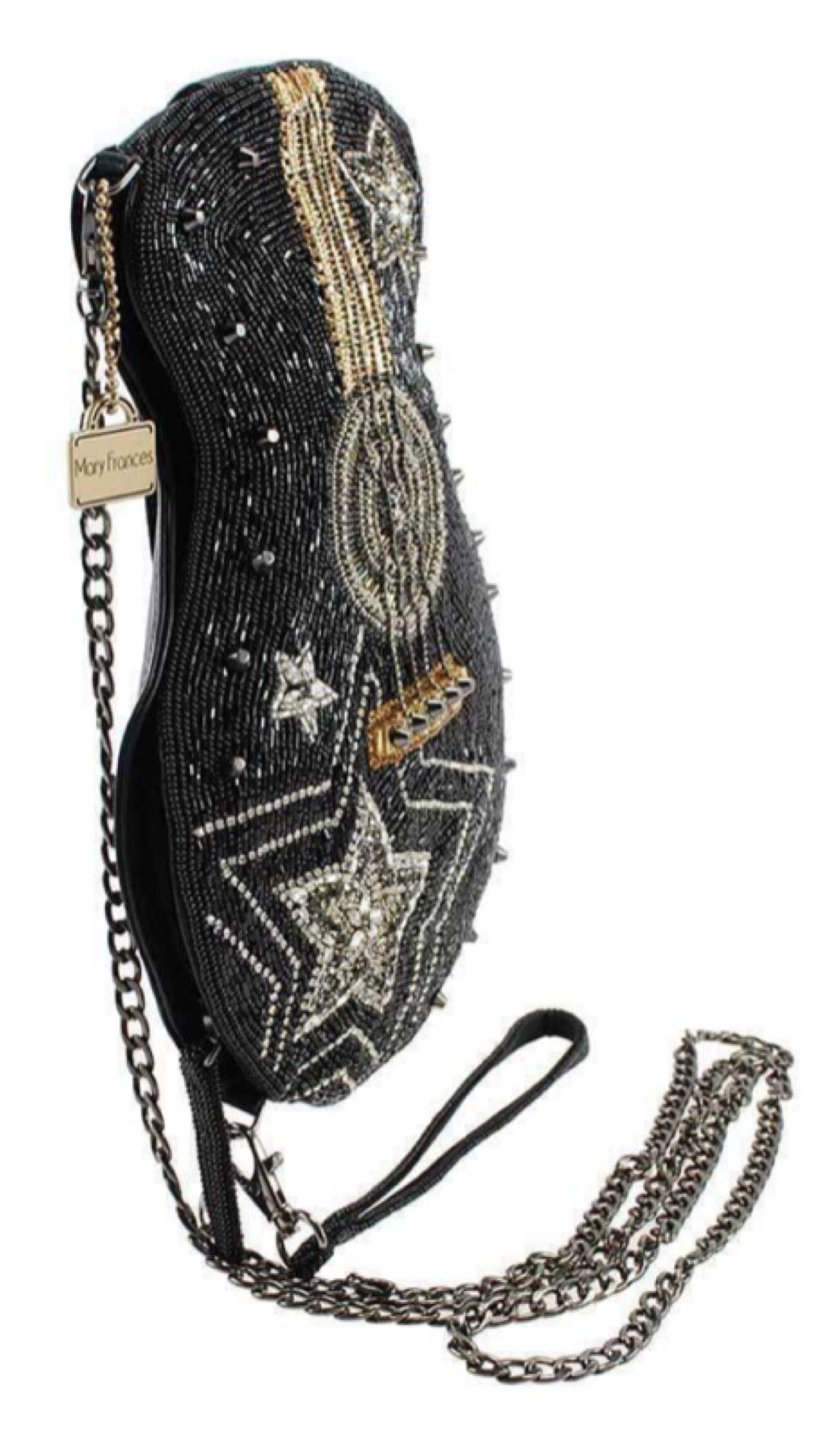 Mary Frances Superstar Guitar Handbag Mary Frances Beaded Bag