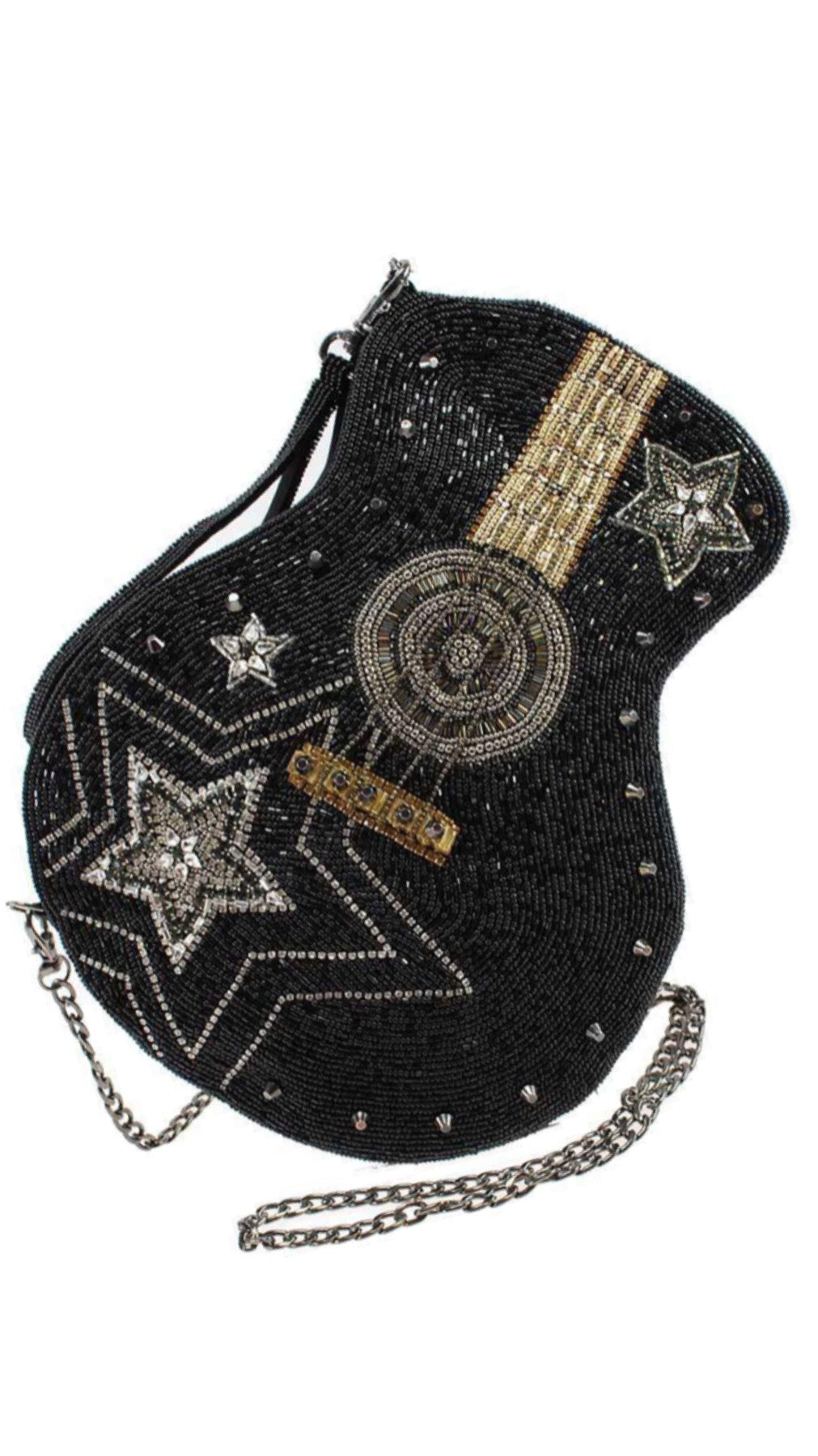 Mary Frances Superstar Guitar Handbag Mary Frances Beaded Bag