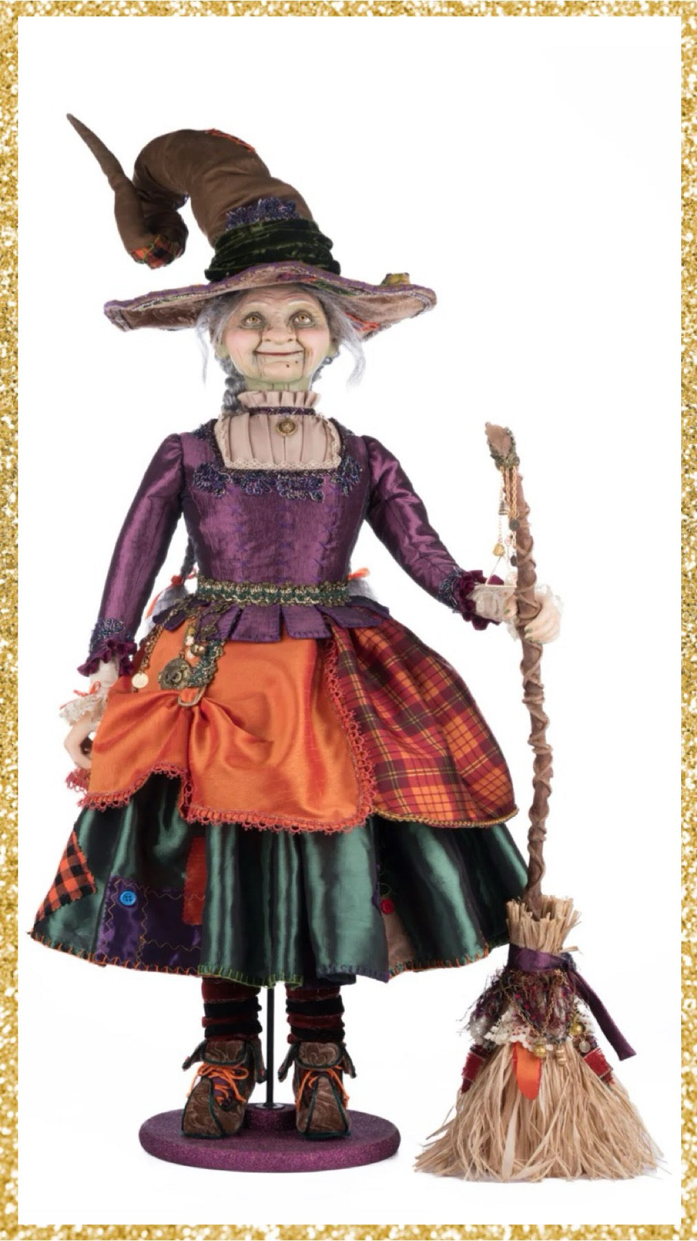 Katherine's Collection Gertrude Grimoir Doll Katherine's Collection Witch Doll