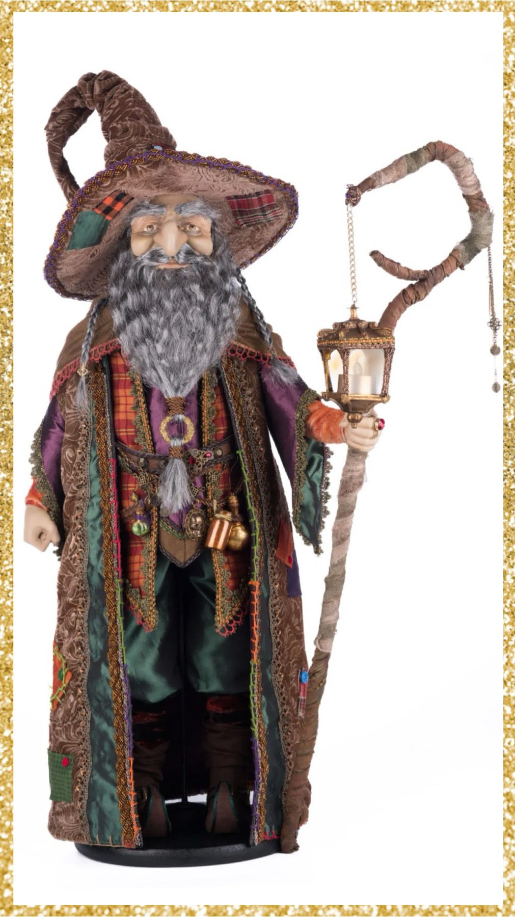 Katherine's Collection Finnegan O'Frightful Warlock Katherine's Collection Warlock Figure