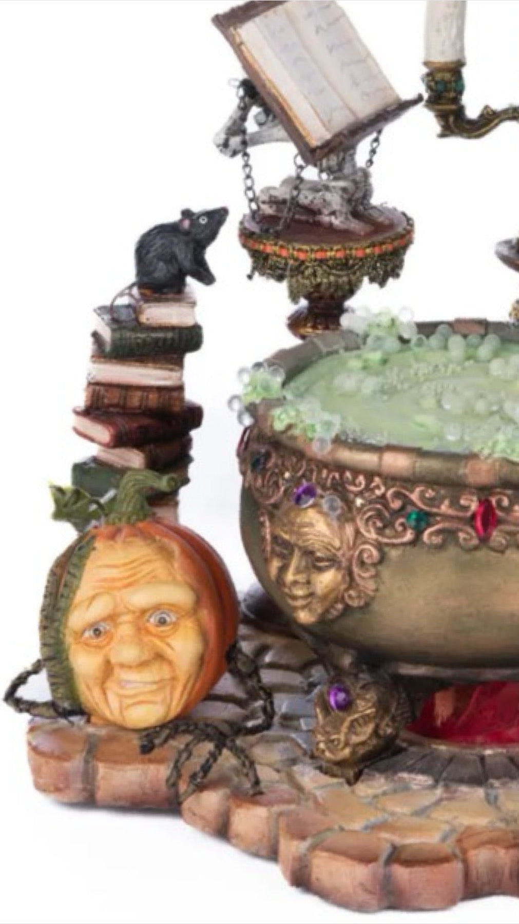 Katherine's Collection Witch In Potion Room Katherine's Collection Halloween Witch Figure