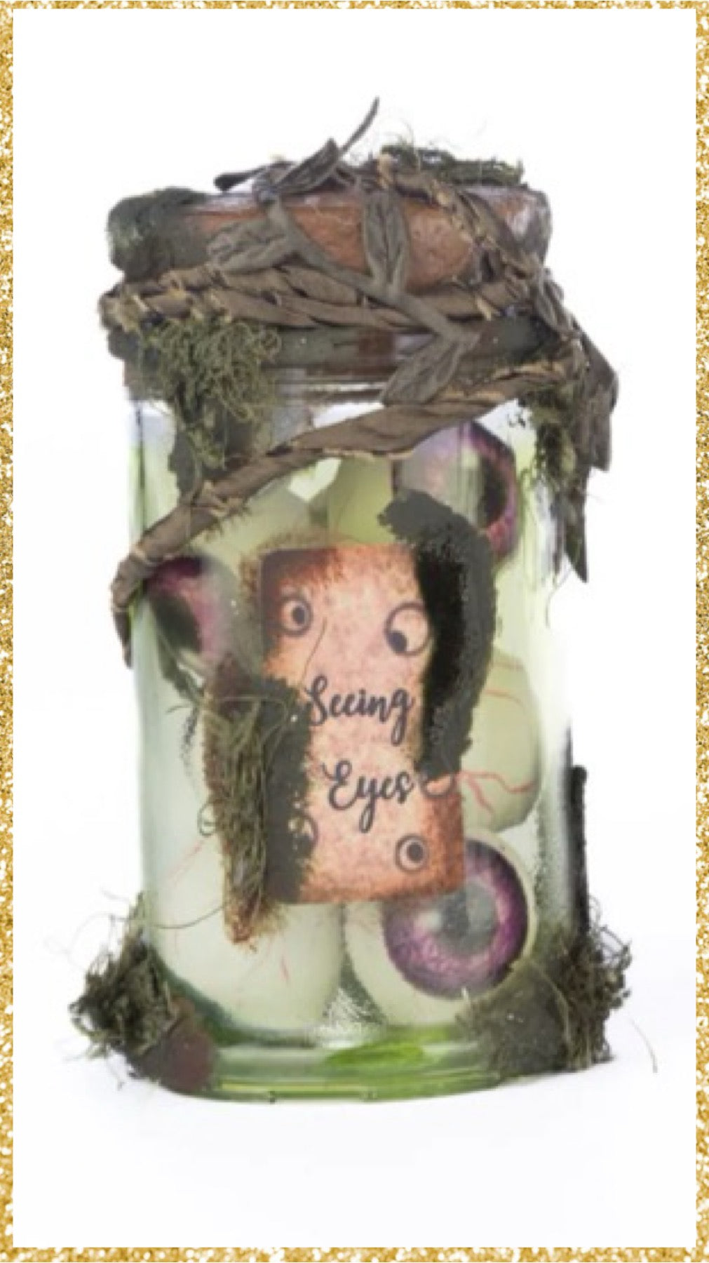 Katherine's Collection Broomstick Acres Potion Jars Katherine's Collection Halloween Potion Bottles