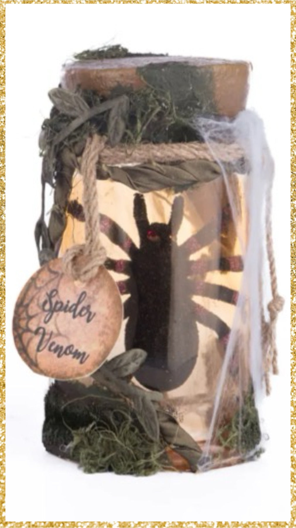 Katherine's Collection Broomstick Acres Potion Jars Katherine's Collection Halloween Potion Bottles
