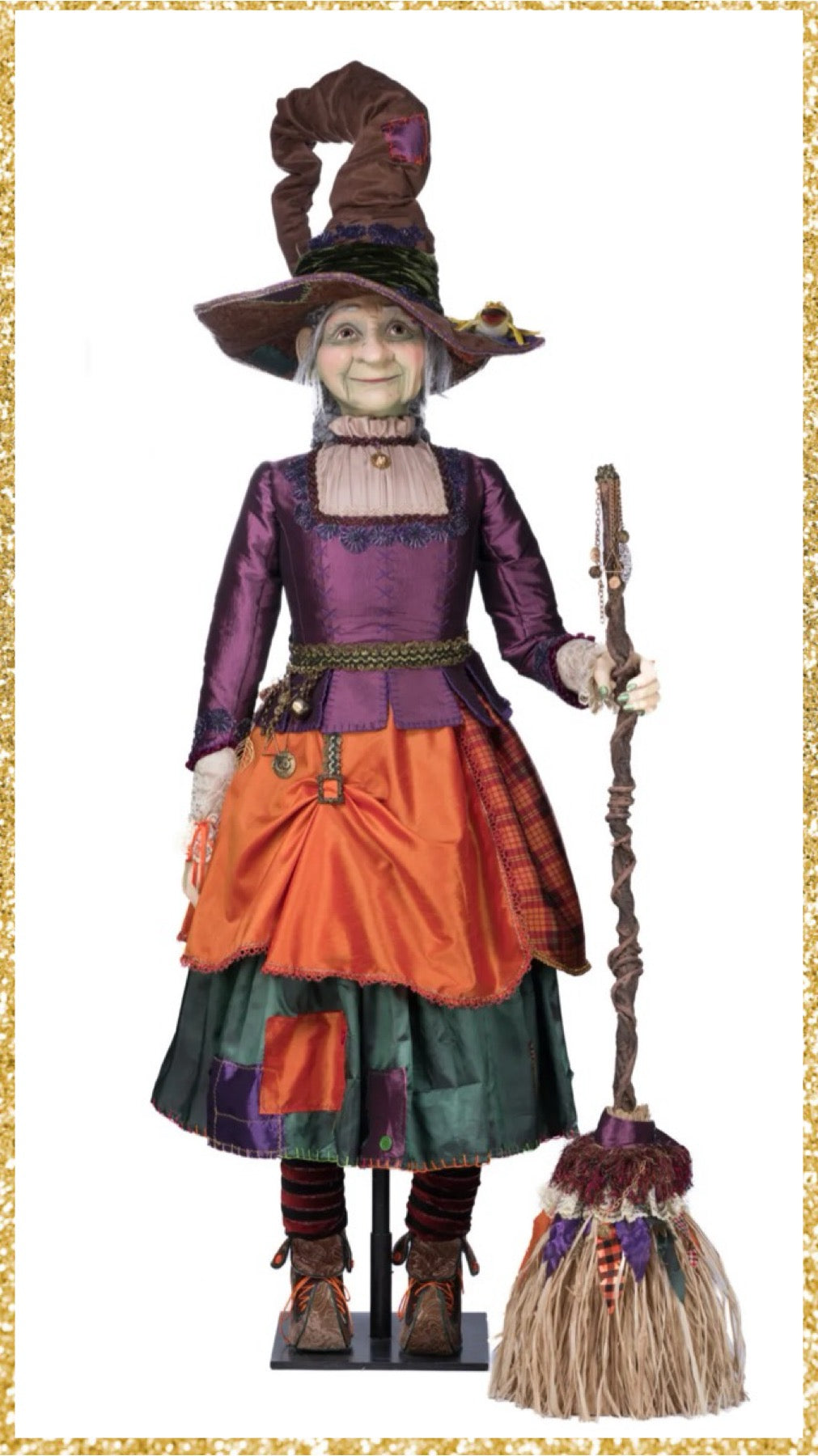 Katherine's Collection Gertrude Grimoir LIFE SIZE Doll Katherine's Collection LIFE SIZE Witch Doll